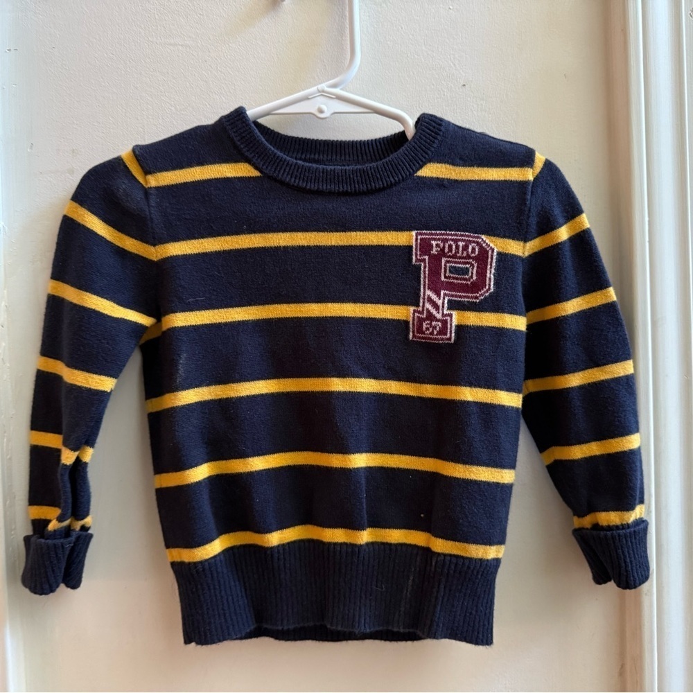 Ralph Lauren Letterman Sweater - Picture 3 of 8
